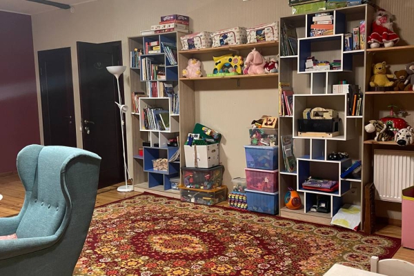 В детской комнате как для девочек, так и для мальчиков есть разнообразные игрушки и игры.
Все для рисования - для творческих натур.
Настольные игры на разный возраст. Пазлы.
Большая библиотека детской литературы от 0 до +16.