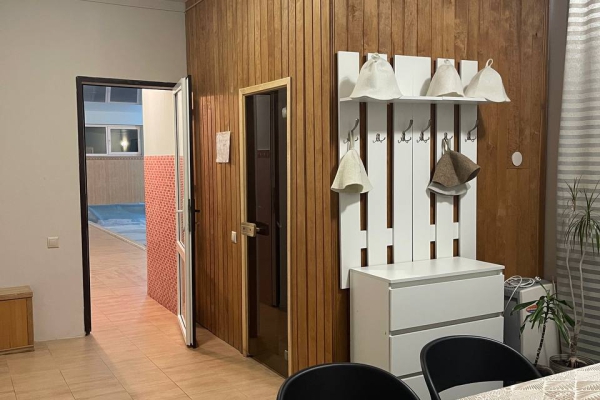 Бассейн с сауной в доме