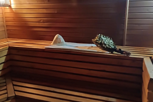 Русская баня с купелью